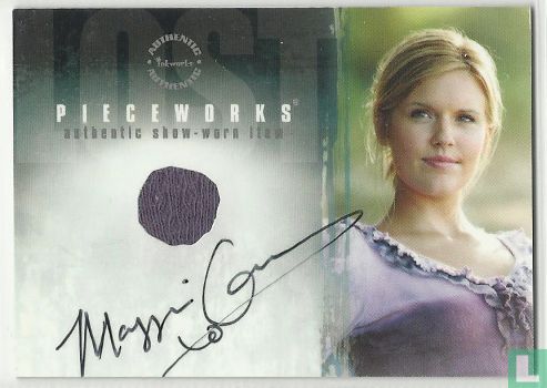 Maggie Grace as Shannon Rutherford Piecework + Autograph - Afbeelding 1