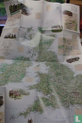 A traveler's map of Britain & Ireland - Afbeelding 2
