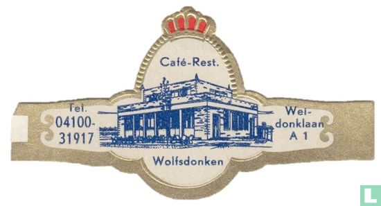 Café-Rest. Wolf Donken - Tel. 04,100 to 31,917 - Weldonklaan A 1 - Image 1
