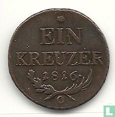 Oostenrijk 1 kreuzer 1816 (O) - Afbeelding 1