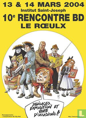 10e Rencontre BD Le Roeulx 2004