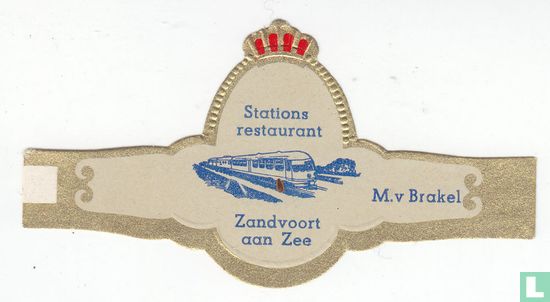 Stationsrestaurant Zandvoort aan Zee - M.v. Brakel - Afbeelding 1