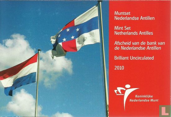 Antilles néerlandaises coffret 2010 "Farewell to the Bank of the Netherlands Antilles" - Image 1