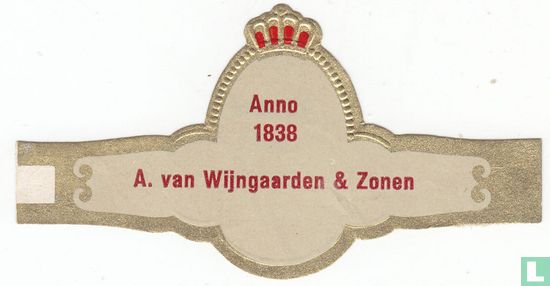 Anno 1838 A. van Wijngaarden & Zonen - Afbeelding 1