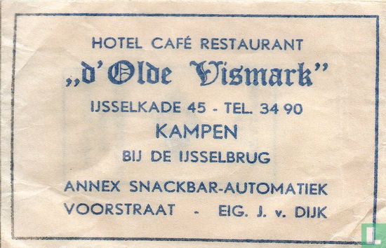 Hotel Café Restaurant "d'Olde Vismark" - Image 1