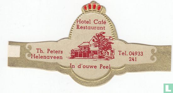 Hotel Café Restaurant in D'old Peel - Th. Peters Helenaveen - Tel. 04933 241 - Image 1