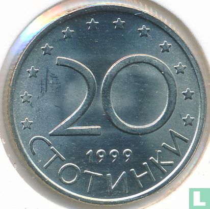 Bulgarien 20 Stotinki 1999 - Bild 1
