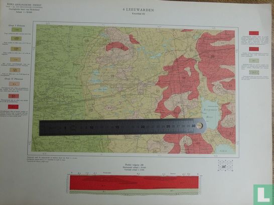 Geologische Kaart van Nederland 6 Leeuwarden, Kwartblad III