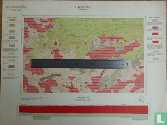 Geologische Kaart van Nederland 6 Leeuwarden, Kwartblad IV