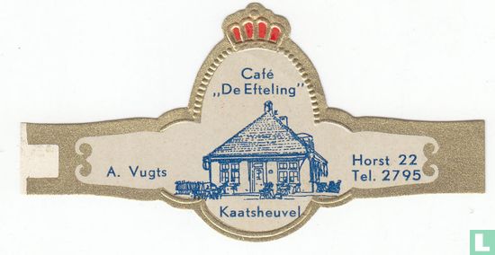 Café „De Efteling" Kaatsheuvel - A. Vugts - Horst 22 Tel. 2795 - Image 1