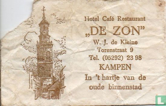 Hotel Café Restaurant "De Zon" - Afbeelding 1