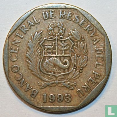 Peru 10 Céntimo 1993 (Typ 2) - Bild 1