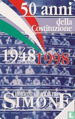 Edizioni Simone - 50 Anni Della Costituzione - Bild 1