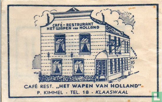 Café Rest. "Het Wapen van Holland" - Image 1