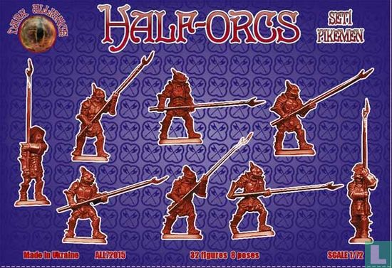 Half orcs pikemen set 1 - Afbeelding 2