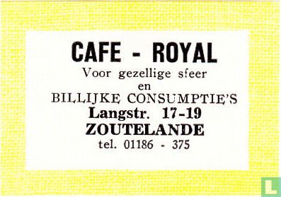 Cafe - Royal