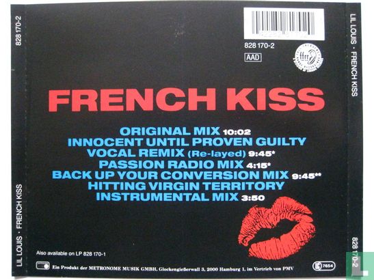 French Kisses - The Complete mix Collection E.P. - Afbeelding 2
