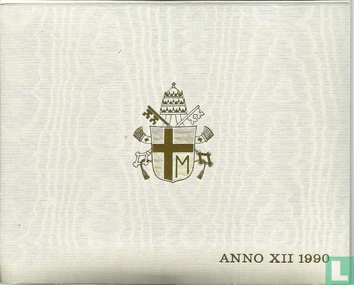 Vaticaan jaarset 1990 - Afbeelding 1