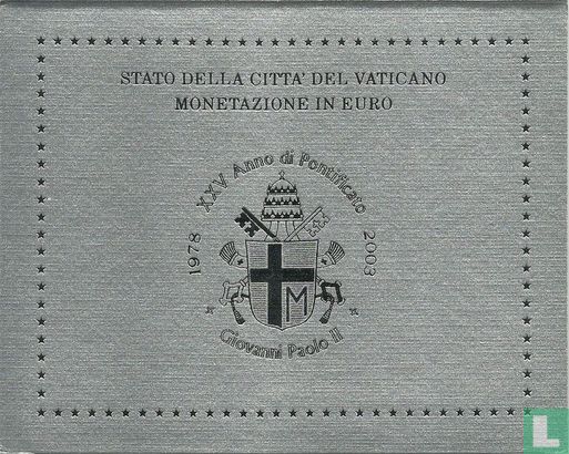 Vatican mint set 2003 - Image 1