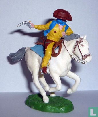 Cowboy on horse - Image 1
