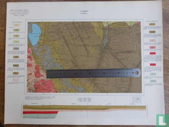 Geologische Kaart van Nederland 12 Assen Kwartblad II