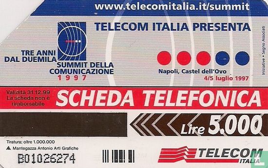 Summit Della Comunicazione 1997 - Piazza Del Plebiscito - Afbeelding 2