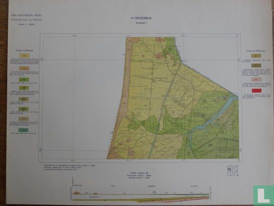 Geologische Kaart van Nederland 14 Medemblik Kwartblad I