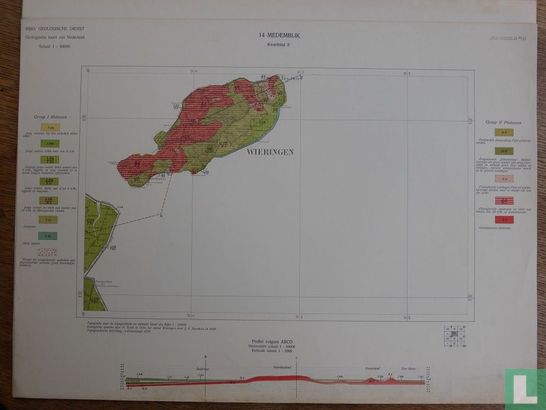 Geologische Kaart van Nederland 14 Medemblik Kwartblad II