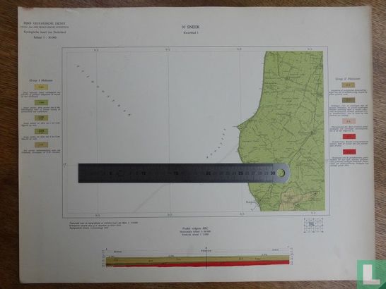 Geologische Kaart van Nederland 10 Sneek Kwartblad I