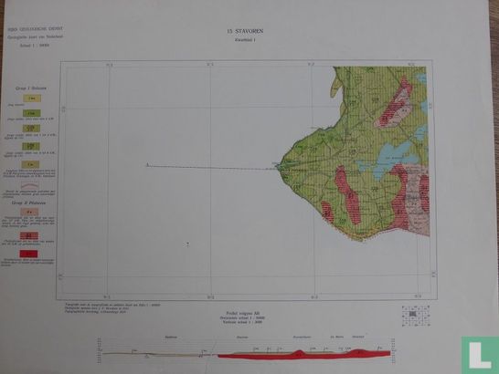 Geologische Kaart van Nederland 15 Stavoren Kwartblad I