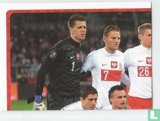 elftalfoto Polska (linksboven) - Afbeelding 1