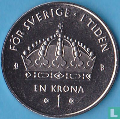 Schweden 1 Krona 2001 - Bild 2