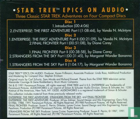 Star Trek - Epics on Audio - Afbeelding 2