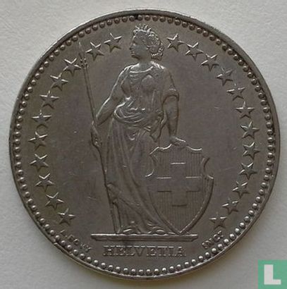 Switzerland 2 francs 1998 - Image 2