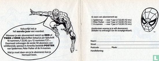 Eindelijk...het is zover!!! Je kunt je abonneren op: Spiderman, Peter Parker, X-mannen. - Image 3