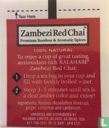Zambezi Red Chai [tm]   - Image 2
