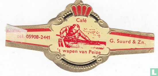 Café 't Wapen van Peize - tel. 05908-2441 - G.Suurd & Zn. - Afbeelding 1