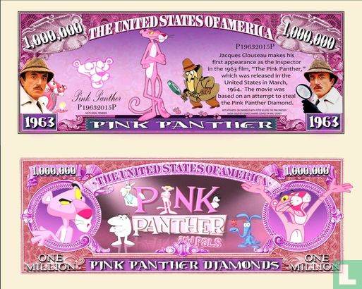 PINK PANTHER - biljet - Jacques Clouseau