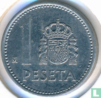 Espagne 1 peseta 1983 - Image 2