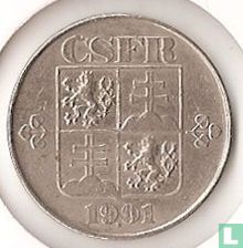 Tchécoslovaquie 5 korun 1991 (Llantrisant) - Image 1