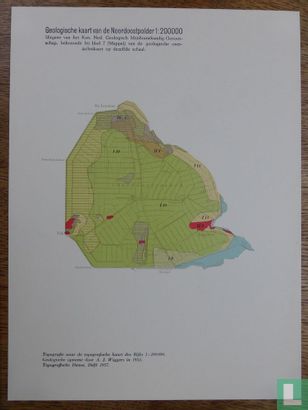 Geologische overzichtskaart van Nederland Blad Noordoostpolder