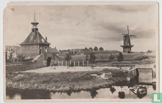 Gorinchem Dalempoort en molen