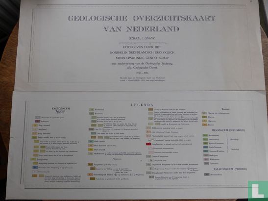 Geologische overzichtskaart van Nederland 1:200.000 - Afbeelding 2