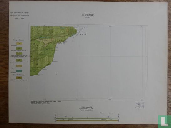 Geologische kaart van Nederland 20 Enkhuizen Kwartblad I