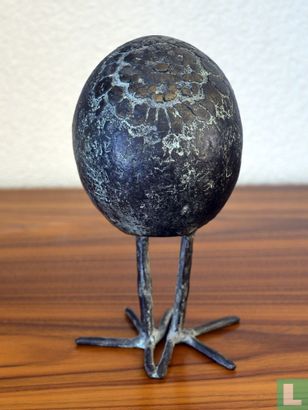 Sculpture en Bronze de Kiewiet Bert « Peins l'oiseau »  - Image 3