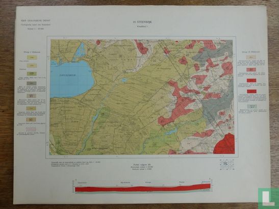 Geologische kaart van Nederland Blad 16 Steenwijk kwartblad I