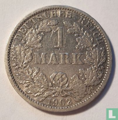 Duitse Rijk 1 mark 1902 (A) - Afbeelding 1