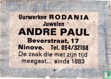 Rodania Andre Paul