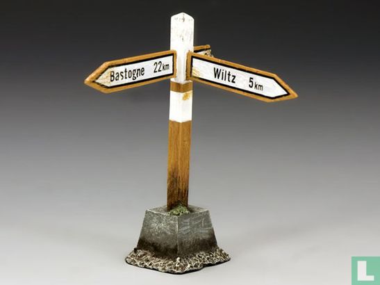 Bastogne Signpost