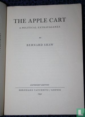 The Apple Cart - Bild 3